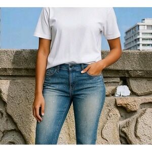 True Religion Women's Waist Size 26 Cameron Boyfriend Slim Constellations Jeans